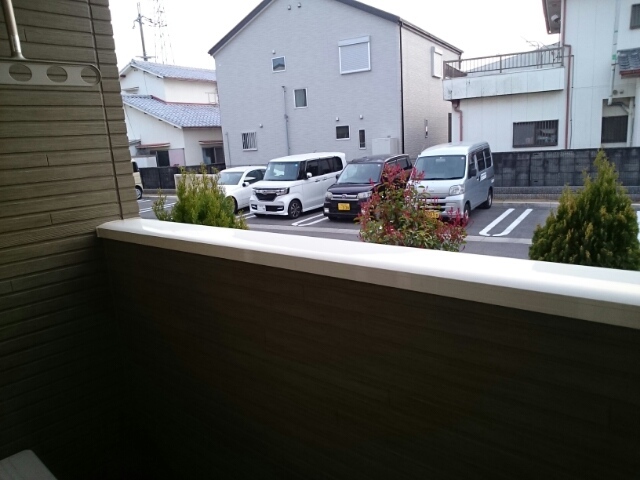 カルム・メゾン　東館 ベランダ