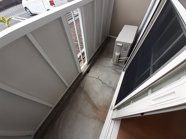 ドゥーソレールⅠ ベランダ