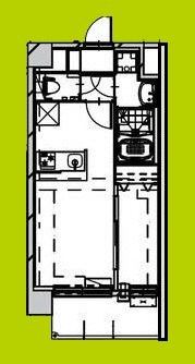 Alivis Shimo-Shinjo SoL TERRACE 間取り