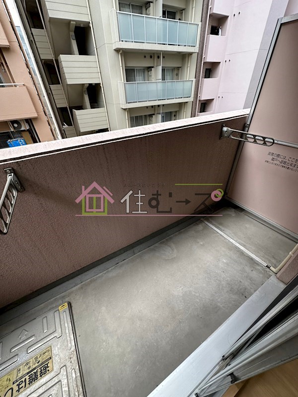シャルマンフジ大阪城南 ベランダ