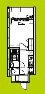 Alivis Shimo-Shinjo SoL TERRACE 間取り