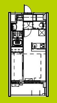 Alivis Shimo-Shinjo SoL TERRACE 間取り