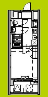Alivis Shimo-Shinjo SoL TERRACE 間取り