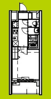 Alivis Shimo-Shinjo SoL TERRACE 間取り