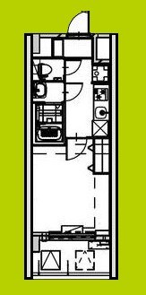 Alivis Shimo-Shinjo SoL TERRACE 間取り