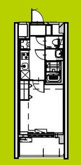 Alivis Shimo-Shinjo SoL TERRACE 間取り