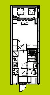Alivis Shimo-Shinjo SoL TERRACE 間取り