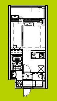 Alivis Shimo-Shinjo SoL TERRACE 間取り