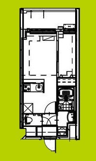 Alivis Shimo-Shinjo SoL TERRACE 間取り