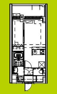 Alivis Shimo-Shinjo SoL TERRACE 間取り