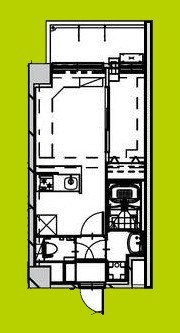 Alivis Shimo-Shinjo SoL TERRACE 間取り