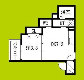 Z court 京橋 間取り