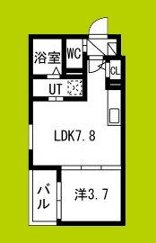 Z court 京橋 間取り