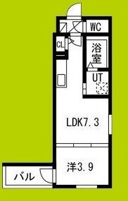 Z court 京橋 間取り