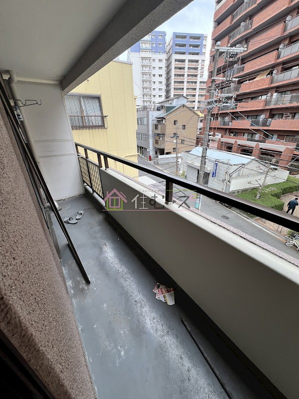 ラパンジール阿波座 ベランダ