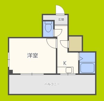 ル・パラ九条 間取り