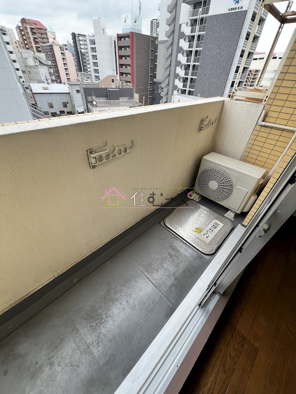 童夢ハイツマナベ ベランダ