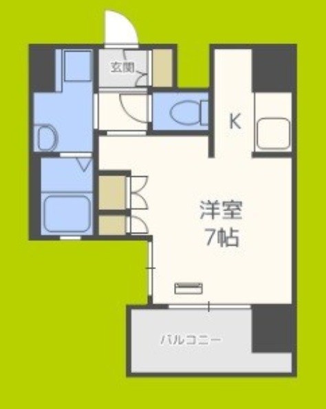 エイペックス南堀江 間取り