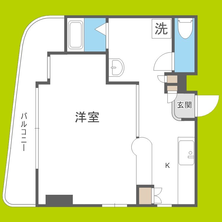 ドムール九条 間取り