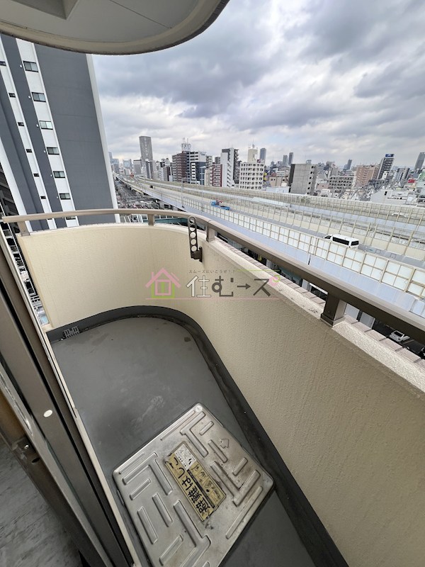 ドムール九条 ベランダ