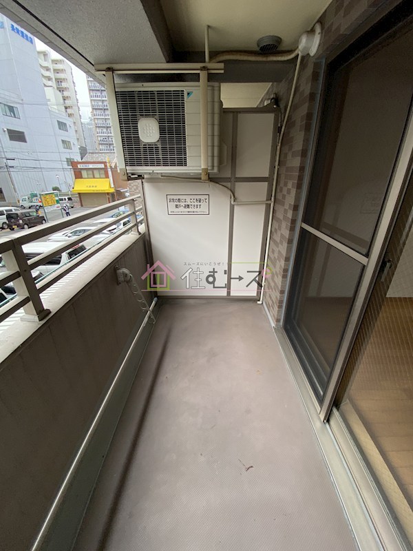 エステムコート難波サウスプレイス ベランダ