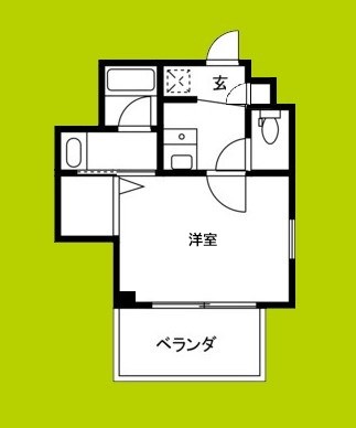 プランドール難波 間取り