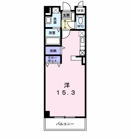 セレンディピティ　Ｏ・Ｖ 間取り