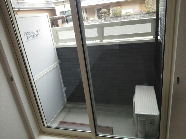 グラディート ベランダ