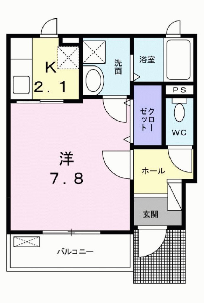 フォルシュⅠ 間取り