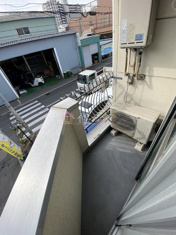 ル・シェル南巽 ベランダ