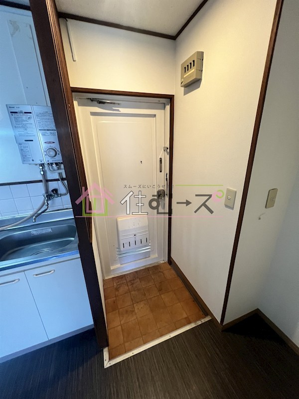 グリーンハイツ芳見屋 玄関