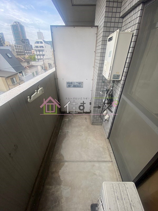 朝日プラザ天王寺東ピエ・タ・テール ベランダ