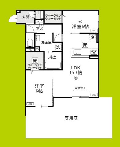 ファブール東羽衣 間取り