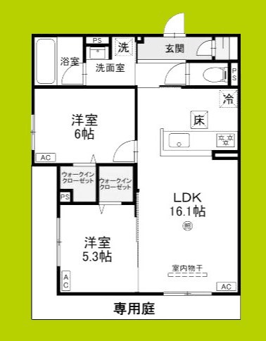 ファブール東羽衣 間取り