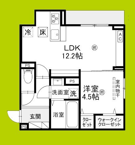 Clashist中宮3丁目 間取り