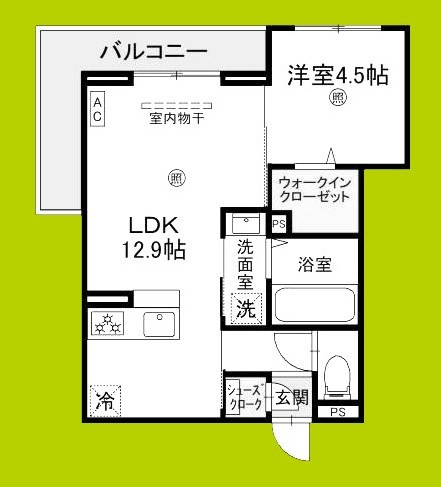 Clashist中宮3丁目 間取り