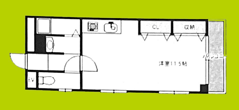 クレセール春日出2 間取り