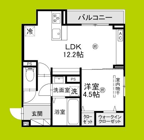 Clashist中宮3丁目 間取り