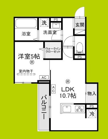 Clashist中宮3丁目 間取り