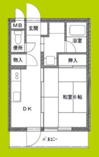 ウエスギスクウェア 間取り