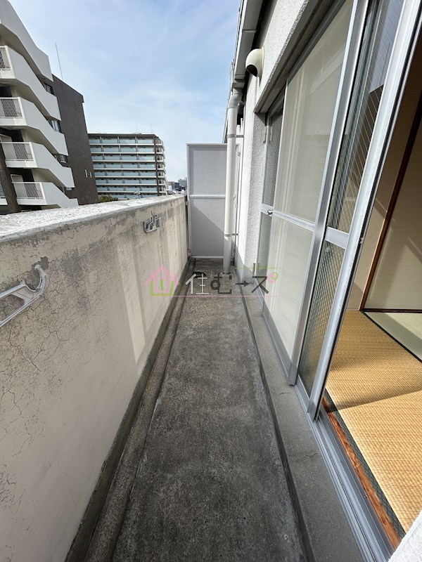 ウエスギスクウェア ベランダ