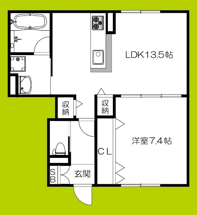 ウェルゲートノース 間取り