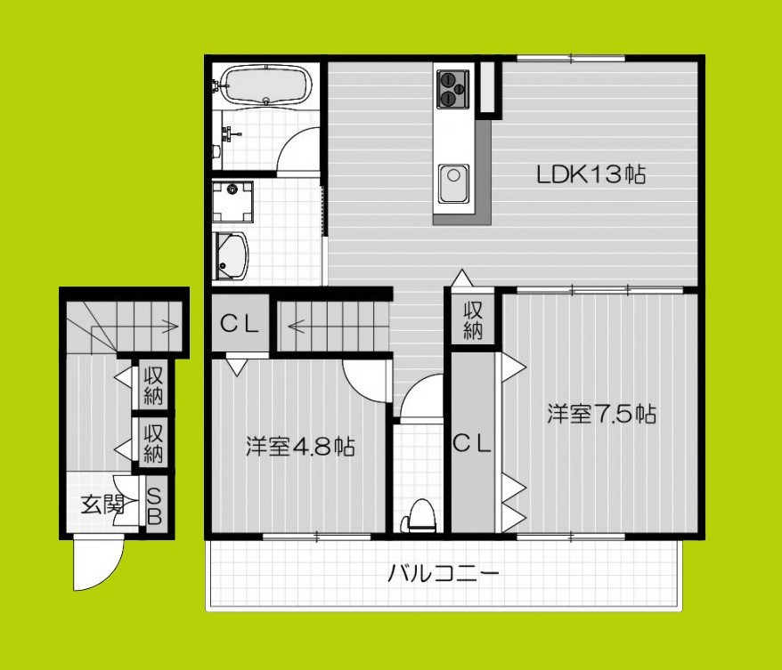 ウェルゲートノース 間取り