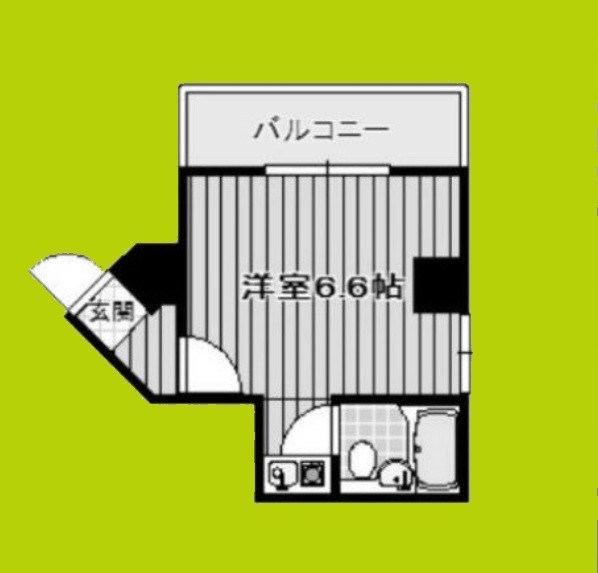 第2アヴィタシオンARAGANE 間取り