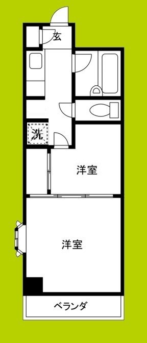 エスぺラール城東 間取り