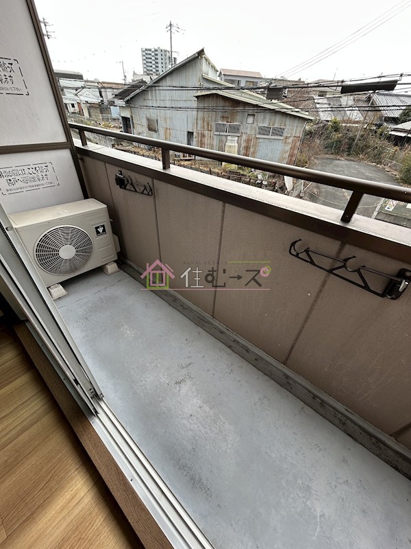 エスぺラール城東 ベランダ