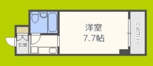 スチューデント平野  間取り