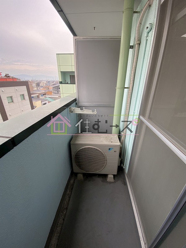 スチューデント平野  ベランダ