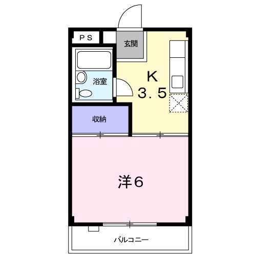 ハイムエトワ－ル 間取り