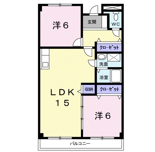 グリーンハイツ芝Ⅰ 間取り